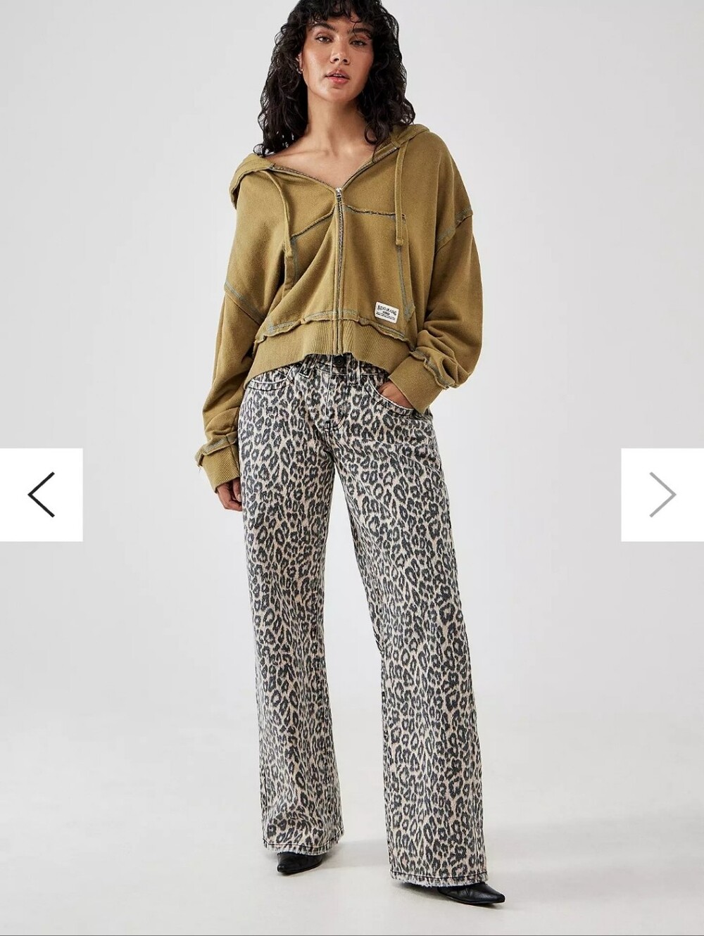 BDG Urban Outfitters Kayla Lowrider Leopard Pants - Picture 9 of 10